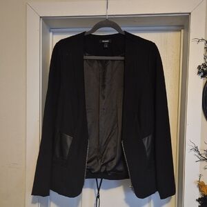 Torrid Black Blazer Modern Minimalist Suit Jacket
